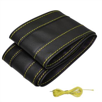 XLBG3 Xkeribom Leder Lenkradbezug zum Schnüren 37-38cm Sport Design mit Farbauswahl + STAFFELPREISE